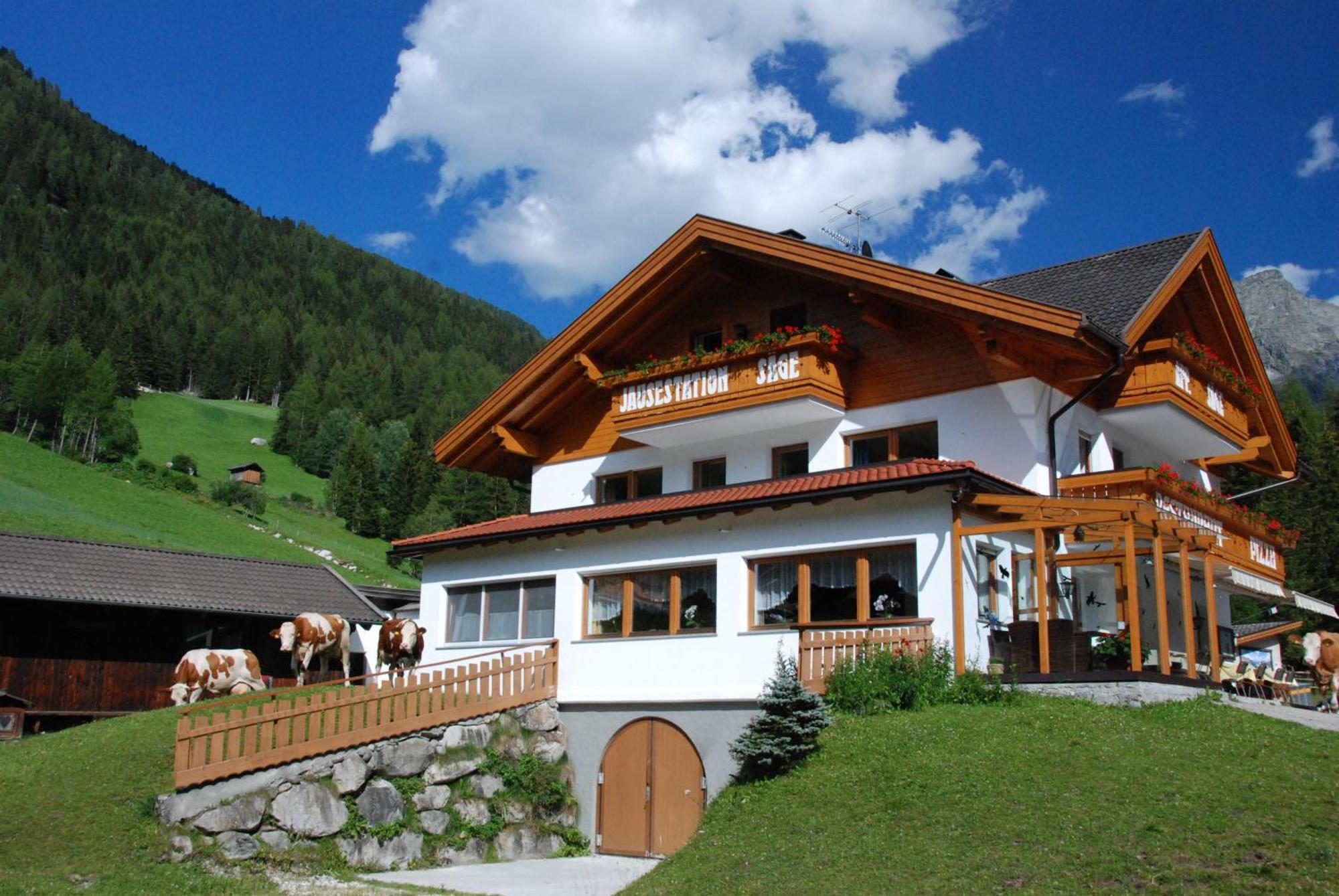 Ferienwohnung Jausenstation Saege Rein in Taufers Exterior foto